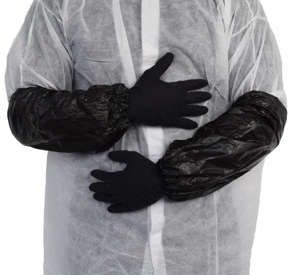 Ärmelschoner black 40 cm