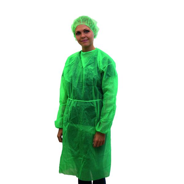 Besuchermäntel grün