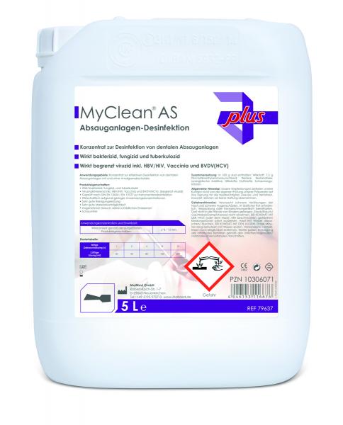 MyClean® AS Absauganlagendesinfektion 5 Liter