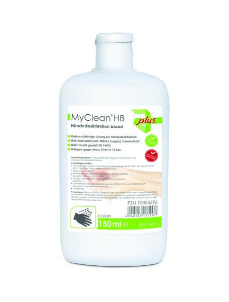 MyClean® HB Händedesinfektion biozid 150 ml
